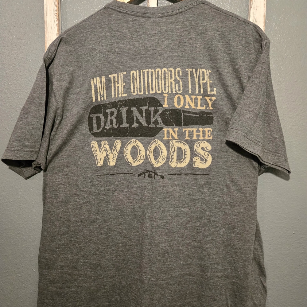 ​Davy Crockett’s Tennessee Whiskey Graphic Tee - Gray - XL